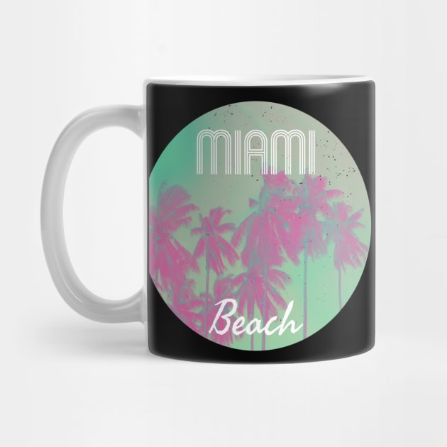 Miami Beach Vintage by Radarek_Design